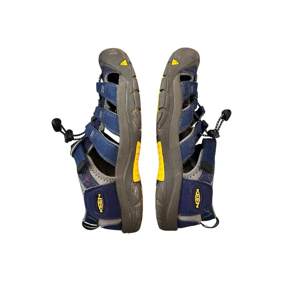 Keen Canteen Sandals Mens 6 Blue Gray Closed Toe Water Shoe Hiking Newport